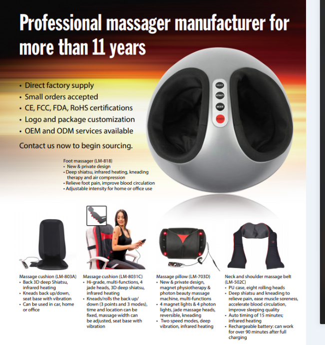 shiatsu back massager for pain