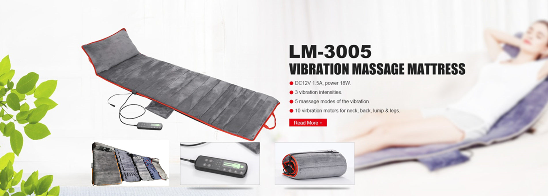 shiatsu vibration massage mattress